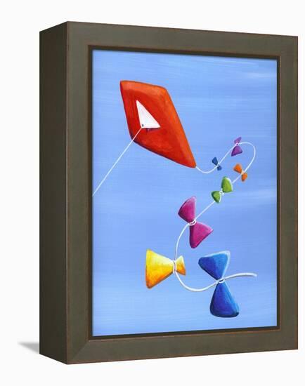 Lets Go Fly a Kite-Cindy Thornton-Framed Stretched Canvas