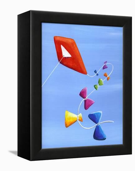 Lets Go Fly a Kite-Cindy Thornton-Framed Stretched Canvas