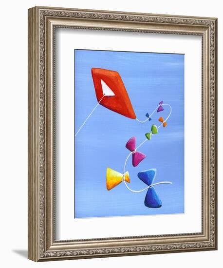 Lets Go Fly a Kite-Cindy Thornton-Framed Art Print