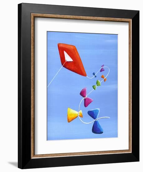 Lets Go Fly a Kite-Cindy Thornton-Framed Art Print