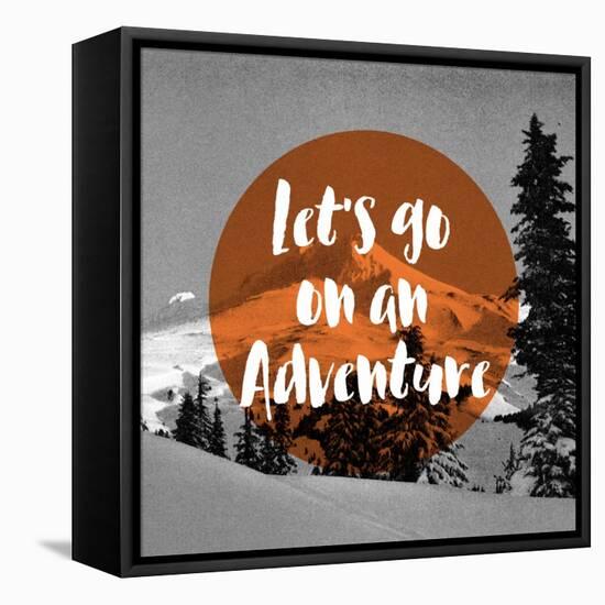 Lets Go on an Adventure-null-Framed Premier Image Canvas