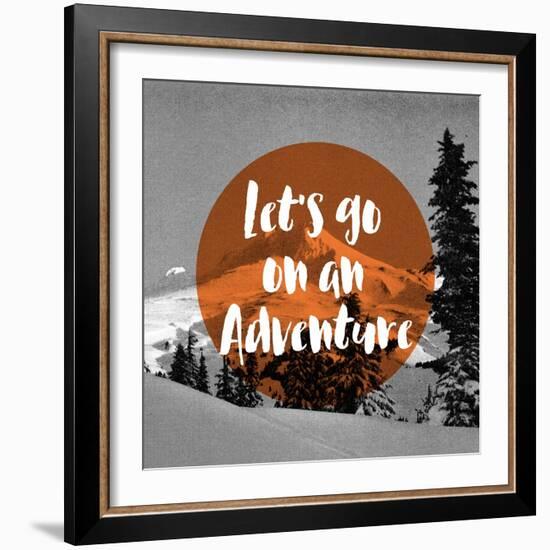 Lets Go on an Adventure-null-Framed Giclee Print