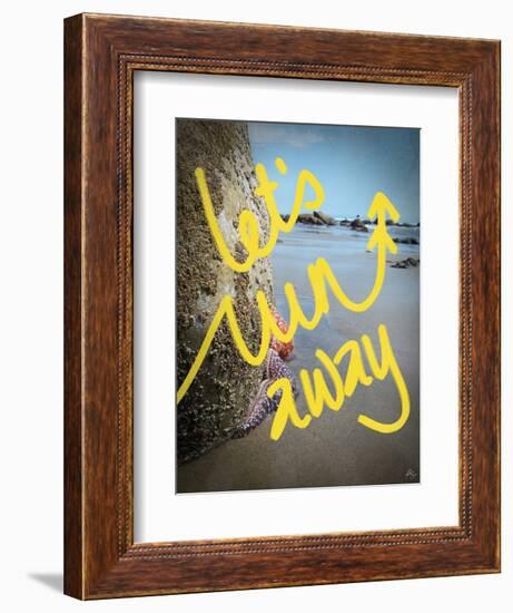 Lets run away-Kimberly Glover-Framed Giclee Print