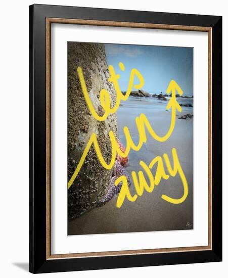 Lets run away-Kimberly Glover-Framed Giclee Print