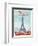 Lets Travel To Paris-Jace Grey-Framed Art Print