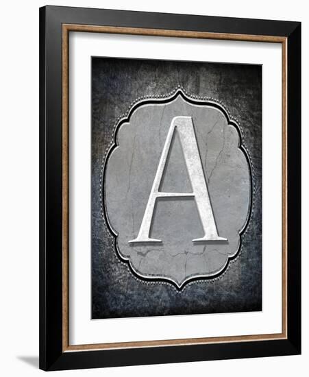 Letter A-LightBoxJournal-Framed Giclee Print