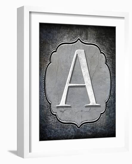 Letter A-LightBoxJournal-Framed Giclee Print