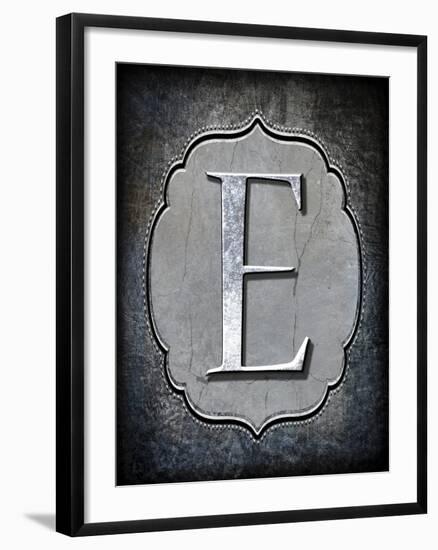 Letter E-LightBoxJournal-Framed Giclee Print