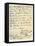 Letter from David Garrick to Edward Gibbon, 8th March 1776-David Garrick-Framed Premier Image Canvas
