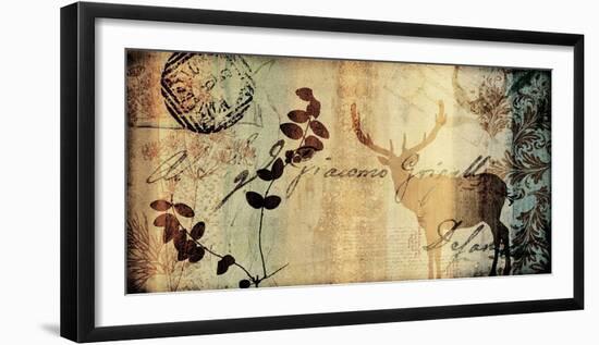 Letter II-Fernando Leal-Framed Giclee Print