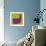 Letter J Purple-NaxArt-Framed Art Print displayed on a wall