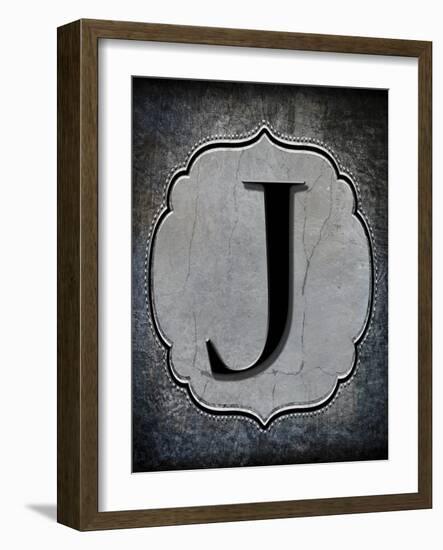 Letter J-LightBoxJournal-Framed Giclee Print