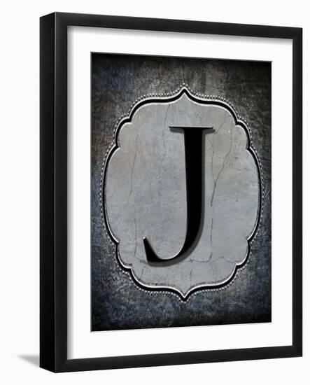 Letter J-LightBoxJournal-Framed Giclee Print