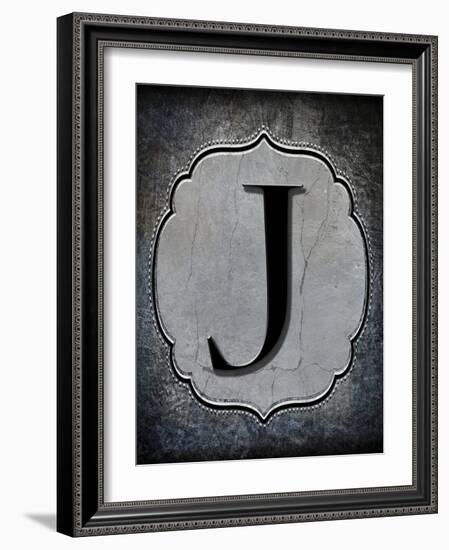 Letter J-LightBoxJournal-Framed Giclee Print