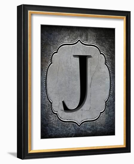 Letter J-LightBoxJournal-Framed Giclee Print