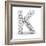 Letter K, From Voleyballs-iunewind-Framed Premium Giclee Print