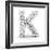 Letter K, From Voleyballs-iunewind-Framed Premium Giclee Print