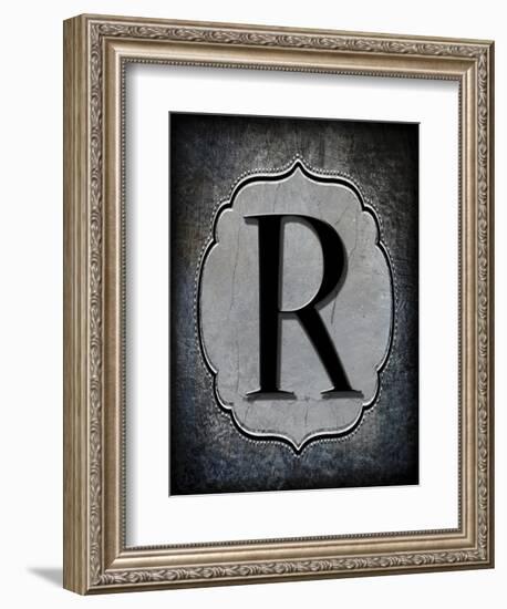 Letter R-LightBoxJournal-Framed Giclee Print