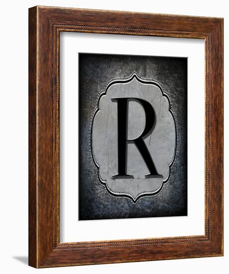 Letter R-LightBoxJournal-Framed Giclee Print