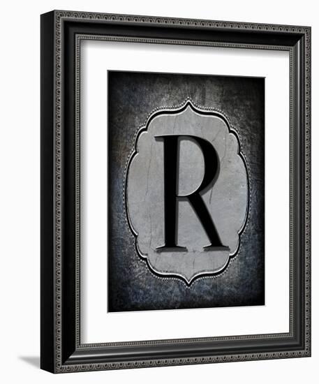 Letter R-LightBoxJournal-Framed Giclee Print