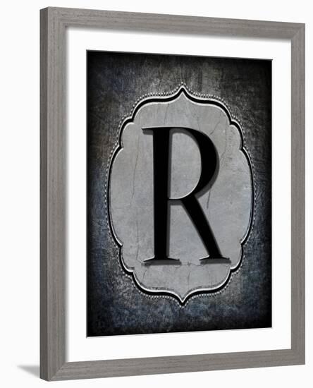 Letter R-LightBoxJournal-Framed Giclee Print