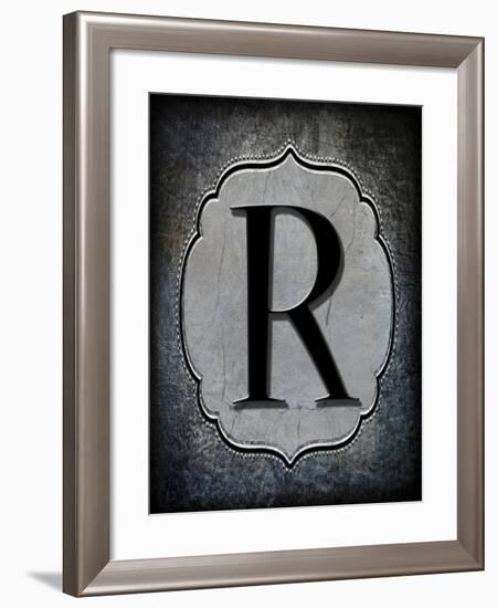 Letter R-LightBoxJournal-Framed Giclee Print