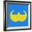 Letter W Yellow-NaxArt-Framed Art Print