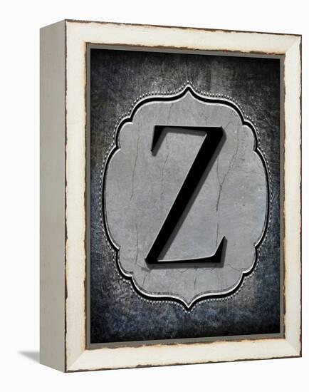 Letter Z-LightBoxJournal-Framed Premier Image Canvas