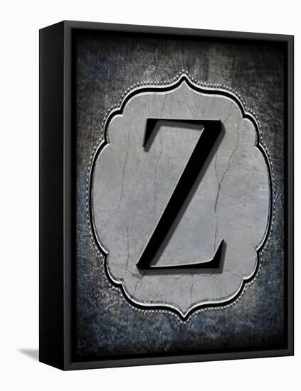 Letter Z-LightBoxJournal-Framed Premier Image Canvas