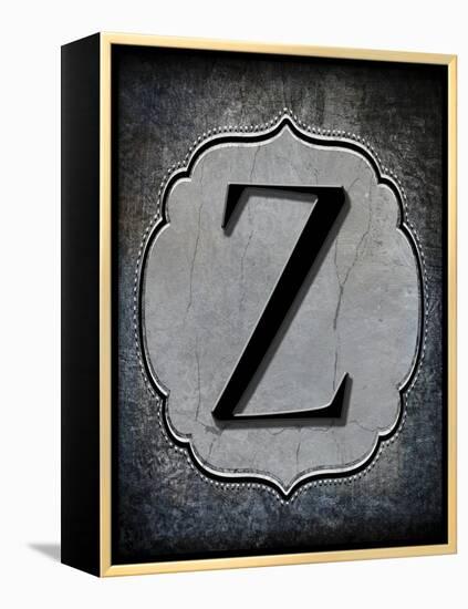 Letter Z-LightBoxJournal-Framed Premier Image Canvas