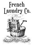 Laundry Room II-lettered & lined-Art Print