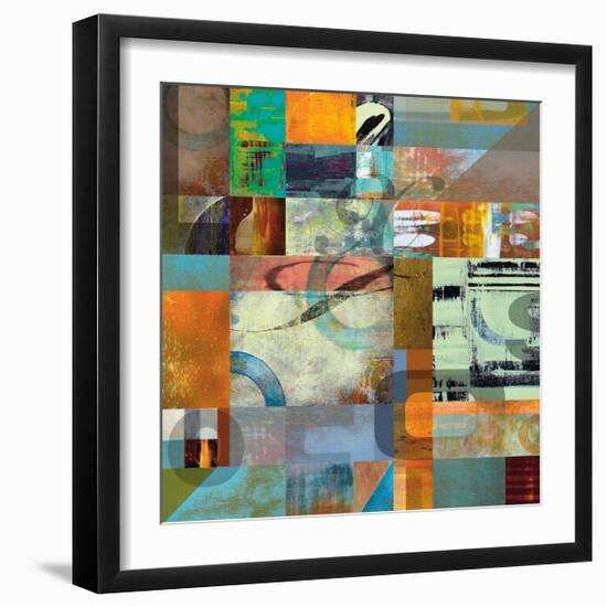 Letterforms 2-Barry Osbourn-Framed Giclee Print