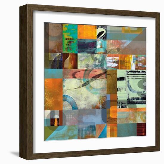 Letterforms 2-Barry Osbourn-Framed Giclee Print