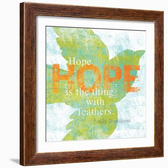 Letterpress Hope-Sue Schlabach-Framed Art Print