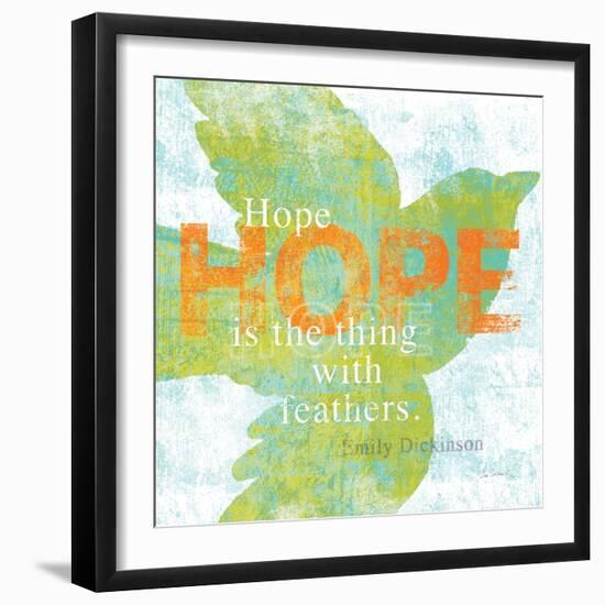Letterpress Hope-Sue Schlabach-Framed Art Print