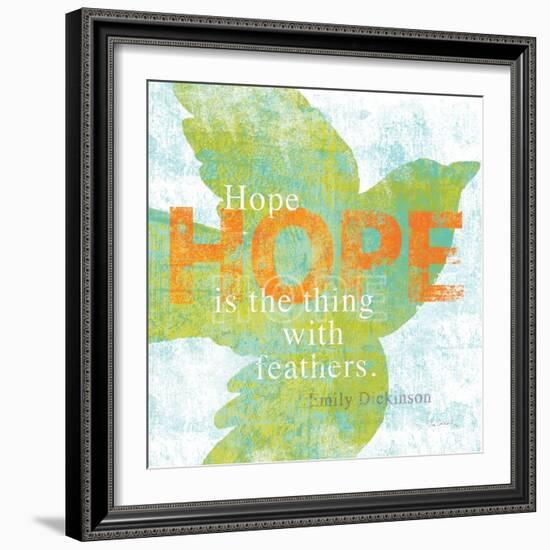 Letterpress Hope-Sue Schlabach-Framed Art Print