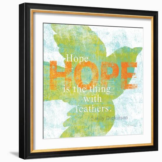 Letterpress Hope-Sue Schlabach-Framed Art Print