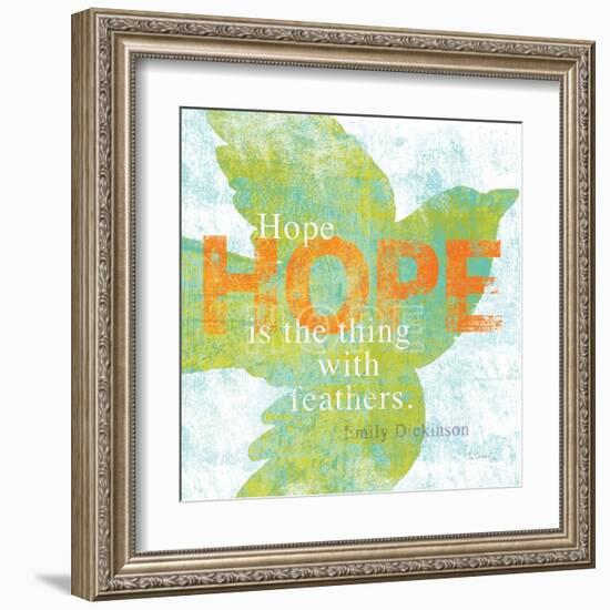 Letterpress Hope-Sue Schlabach-Framed Art Print