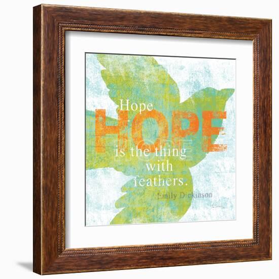 Letterpress Hope-Sue Schlabach-Framed Art Print