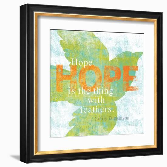 Letterpress Hope-Sue Schlabach-Framed Art Print