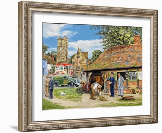 Letters for the Blacksmith-Trevor Mitchell-Framed Giclee Print