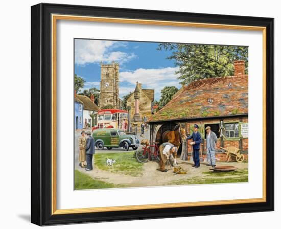 Letters for the Blacksmith-Trevor Mitchell-Framed Giclee Print