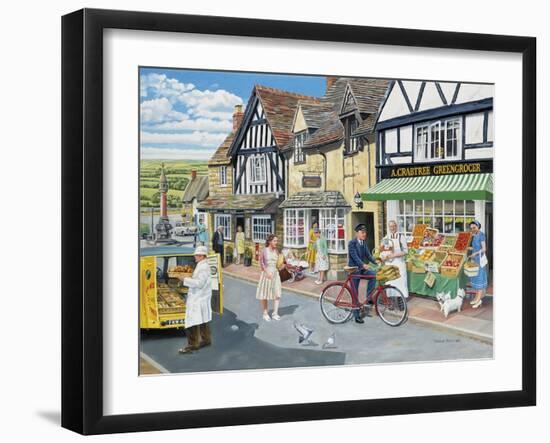 Letters for the Greengrocer-Trevor Mitchell-Framed Giclee Print