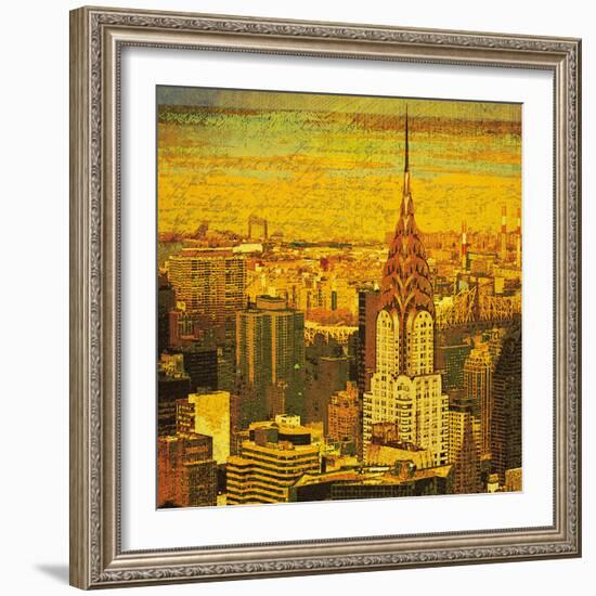 Letters from New York-Julia Casey-Framed Art Print