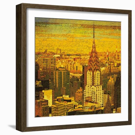 Letters from New York-Julia Casey-Framed Art Print