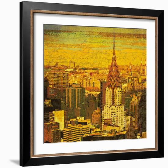 Letters from New York-Julia Casey-Framed Art Print