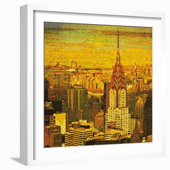 Letters from New York-Julia Casey-Framed Art Print