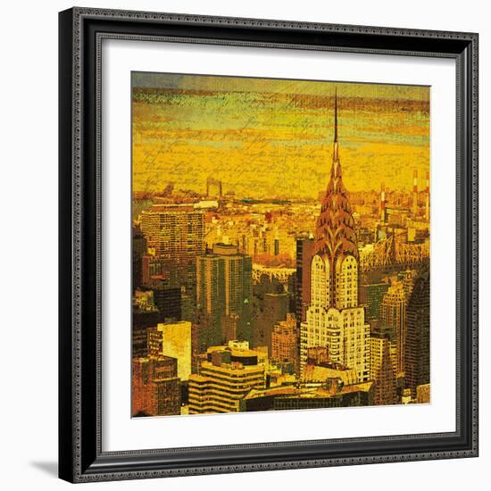 Letters from New York-Julia Casey-Framed Art Print