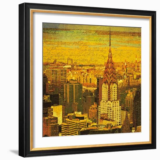 Letters from New York-Julia Casey-Framed Art Print