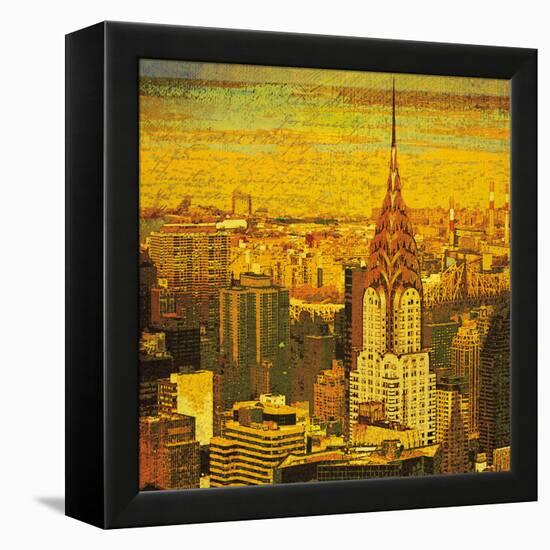 Letters from New York-Julia Casey-Framed Stretched Canvas